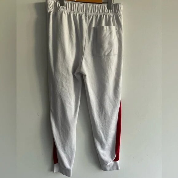 US POLO ASSN. brand size M, white sweatpants with Canadian flag, pockets - Picture 5 of 8